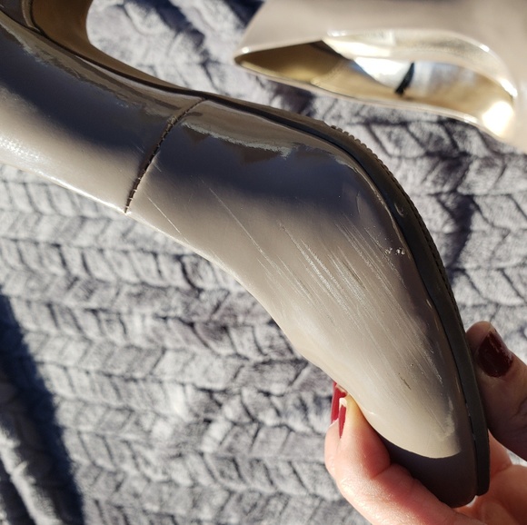 Steve Madden Taupe High Heels Size 7.5M GUC - Picture 4 of 7